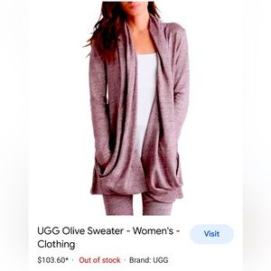 Ugh Slub Sweater Super comfortable